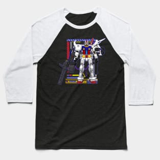 RX-78 Gundam Baseball T-Shirt